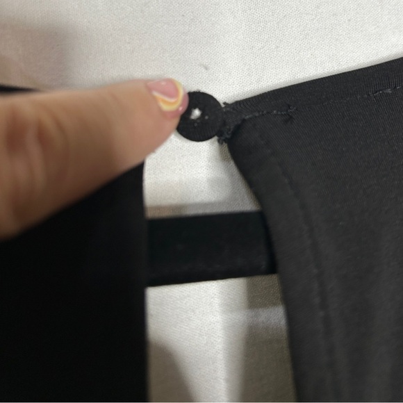 Torrid Black Jumpsuit Gold Hardware Surplice Neckline Plus Size 3X - Picture 7 of 9